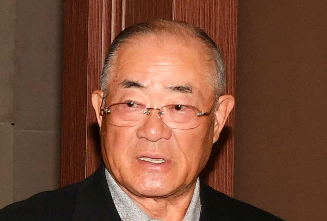 張本勲氏（2018年12月撮影）