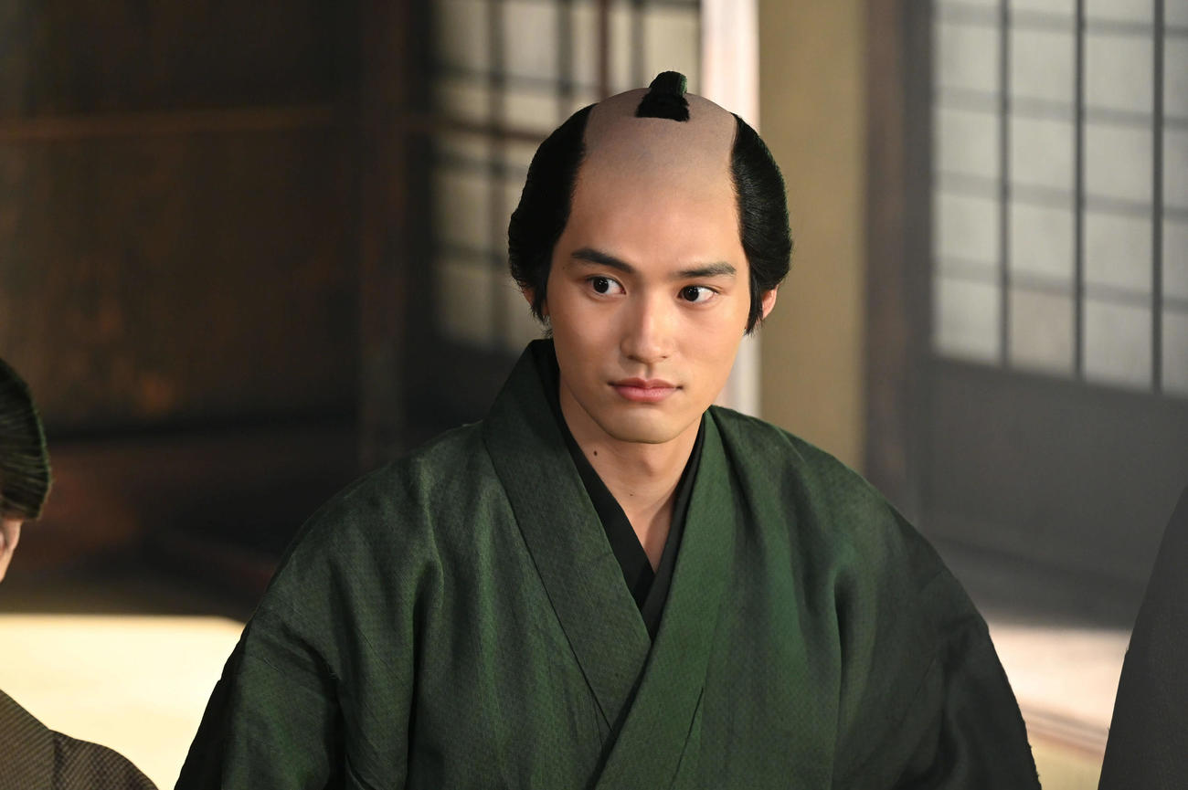 NHK大河ドラマ「青天を衝け」で渋沢平九郎を演じた岡田健史