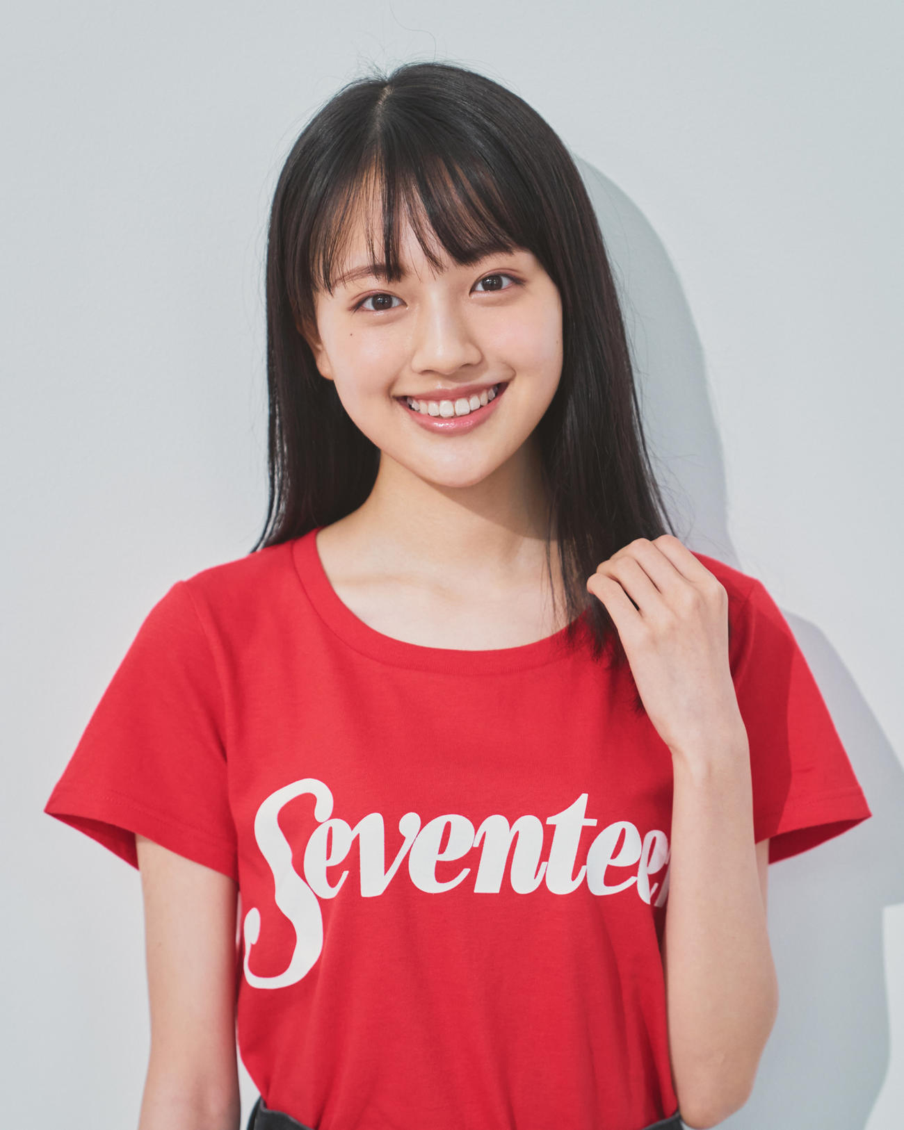 ミスセブンティーン2021に選ばれた、上坂樹里（Ｃ）Seventeen／集英社撮影／千葉タイチ