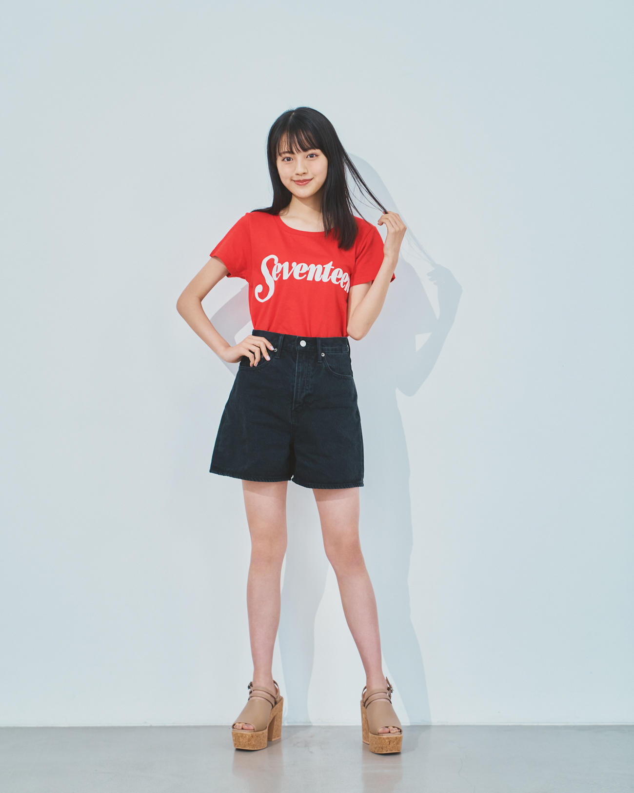ミスセブンティーン2021に選ばれた、上坂樹里（Ｃ）Seventeen／集英社撮影／千葉タイチ