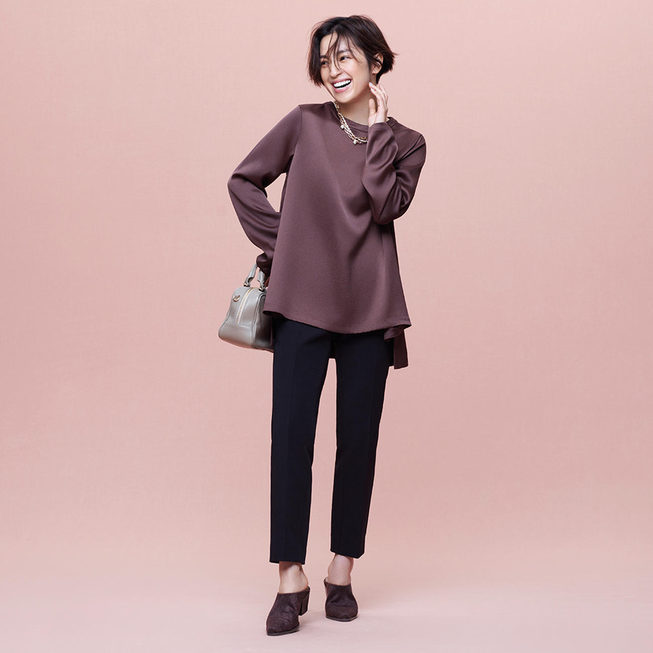 「PLST STYLE」ブランドアンバサダーに就任した、中村アン