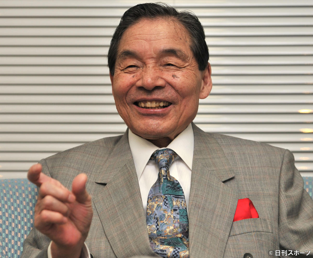 笑福亭仁鶴さん（12年11月撮影）