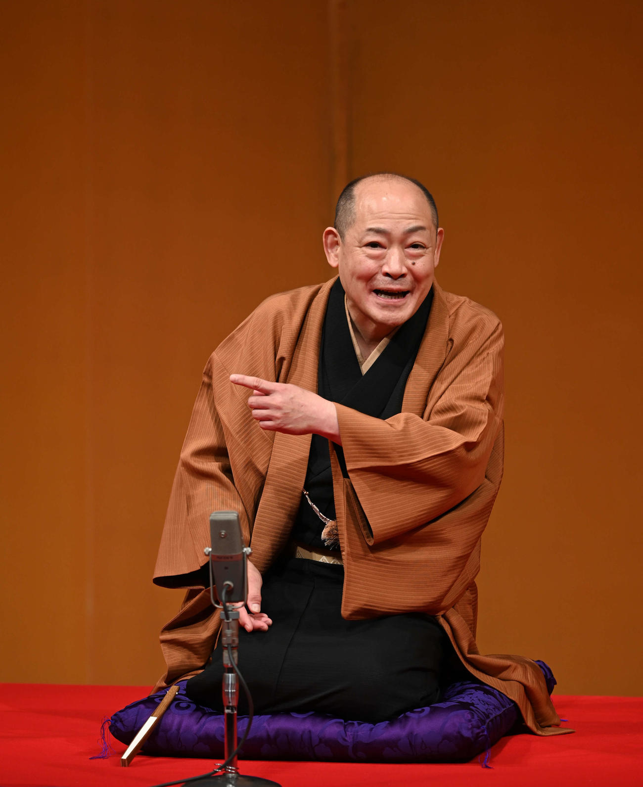 襲名披露公演を行った桂八十八（撮影・佐々木芳郎）
