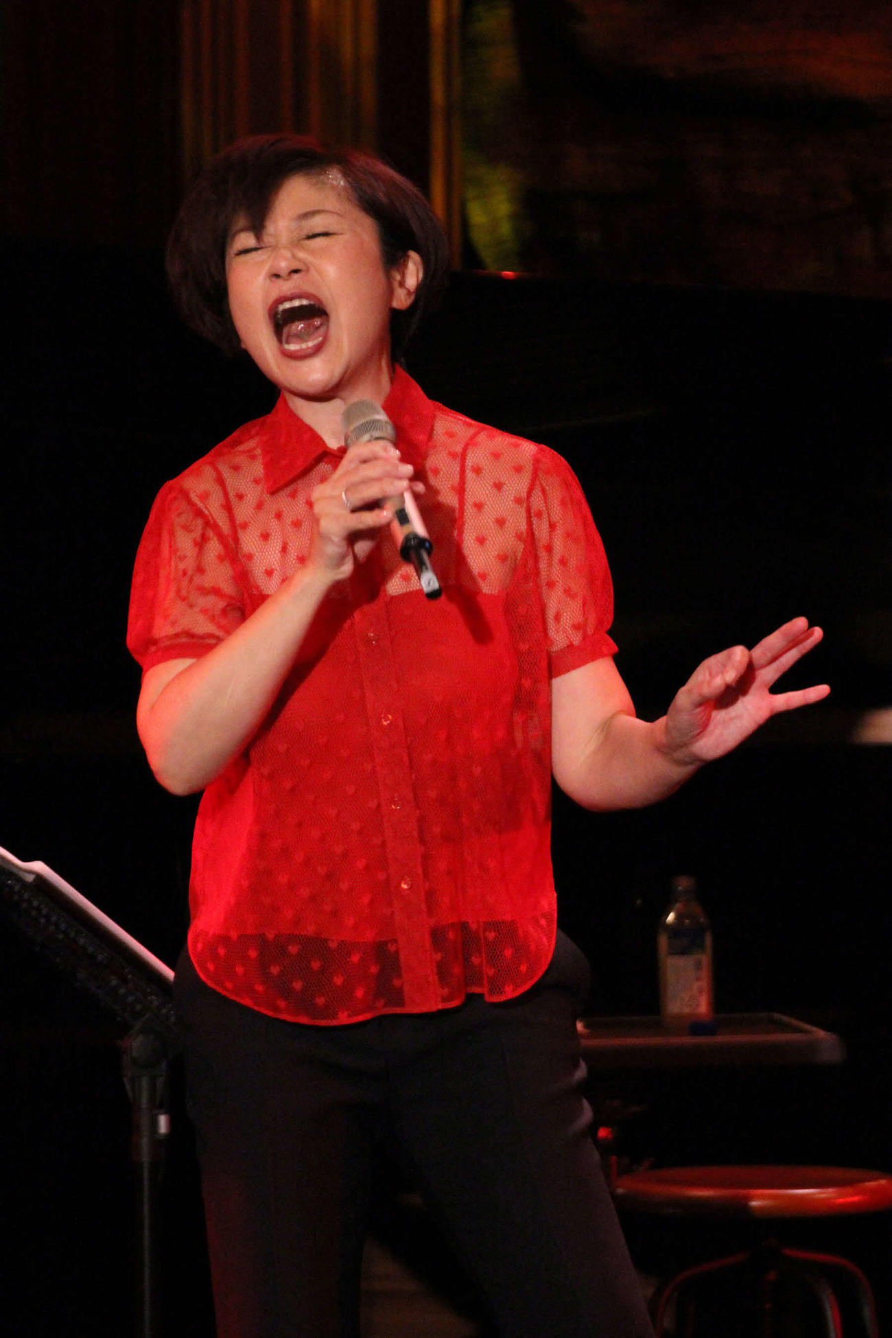ライブを行った神野美伽