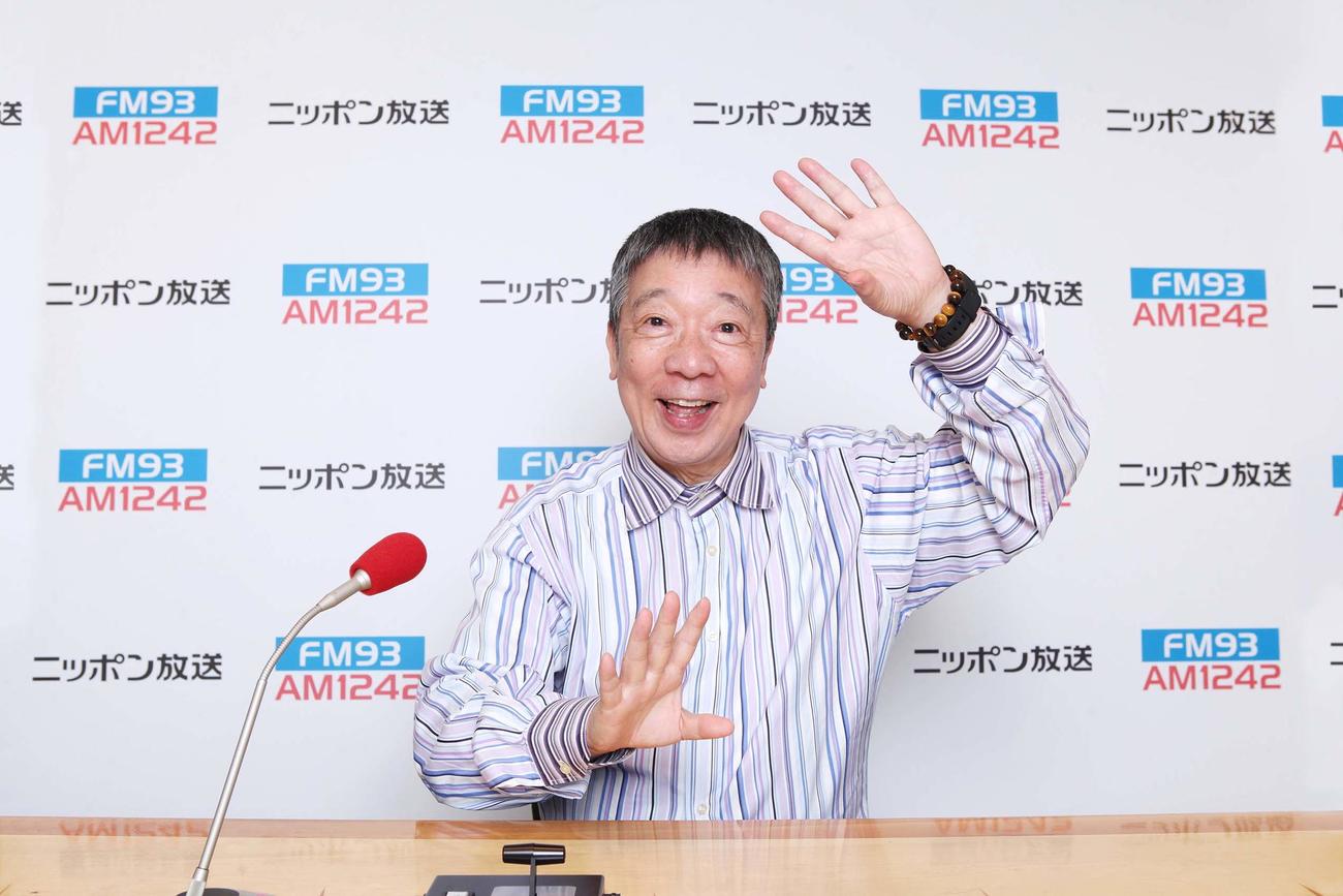 一夜限りで復活する「鶴光の噂のゴールデンリクエスト」のパーソナリティー笑福亭鶴光