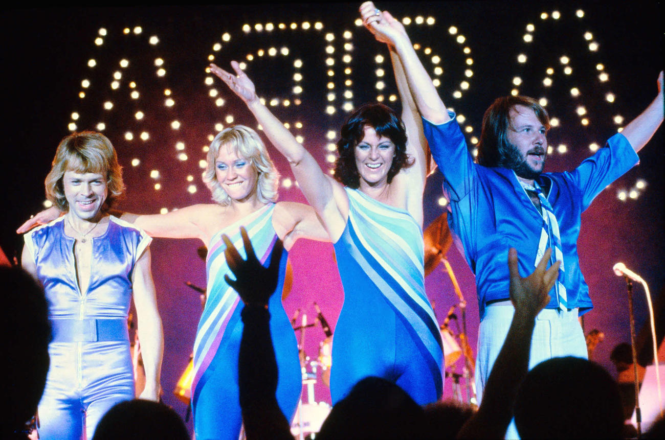40年ぶりに復活することを発表したABBA（C）Anders Hanser／Premium Rockshot