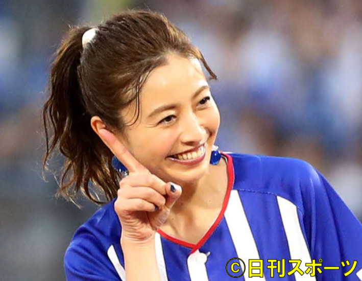 片瀬那奈（2019年8月27日撮影）