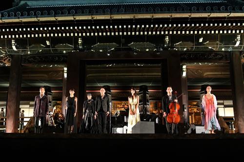 左から錦織健、Cocomi、村松崇継、工藤静香、宮田大、中村祥子(提供:MBS)
