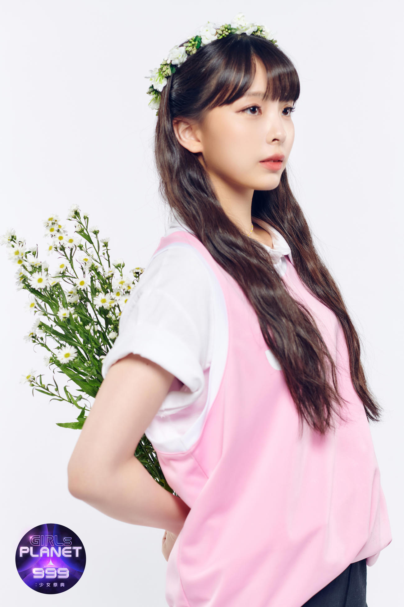 初のグローバル投票で1位に輝いた、川口ゆりな（C）CJ ENM Co．，　Ltd，　All Rights Reserved