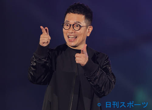 関西コレクションに出演する宮迫博之（撮影・清水貴仁）