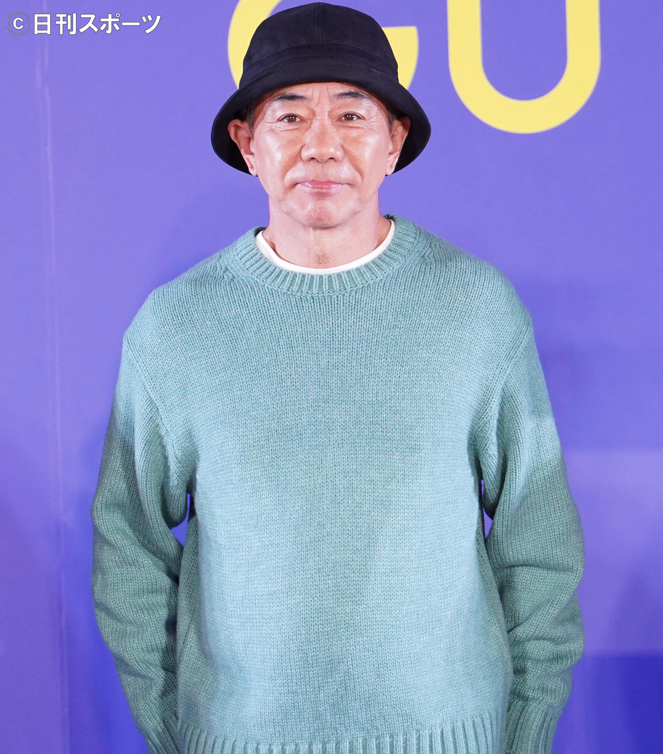 イベントに登壇した、木梨憲武（撮影・佐藤勝亮）