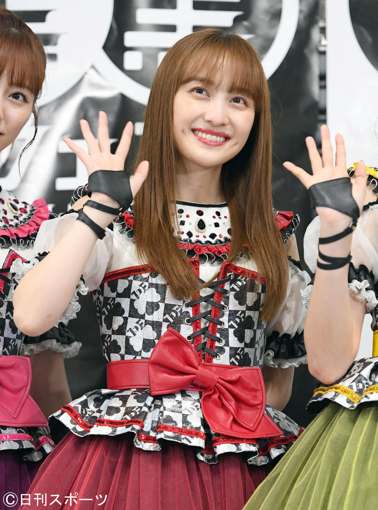 「黒フェス2021」に出場したももいろクローバーZの百田夏菜子（撮影・たえ見朱実）