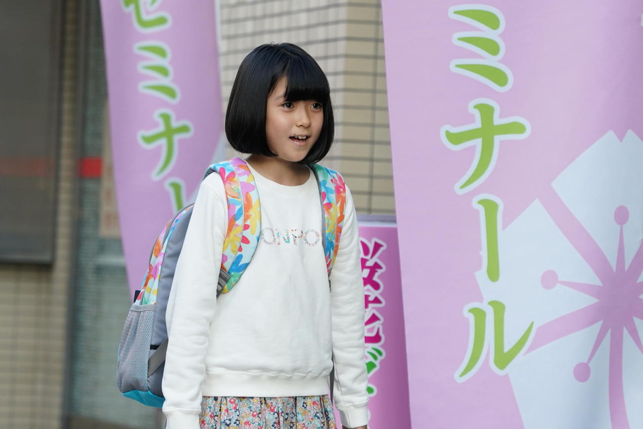 日本テレビ系連続ドラマ「二月の勝者－絶対合格の教室－」に生徒役で出演する市川ぼたん