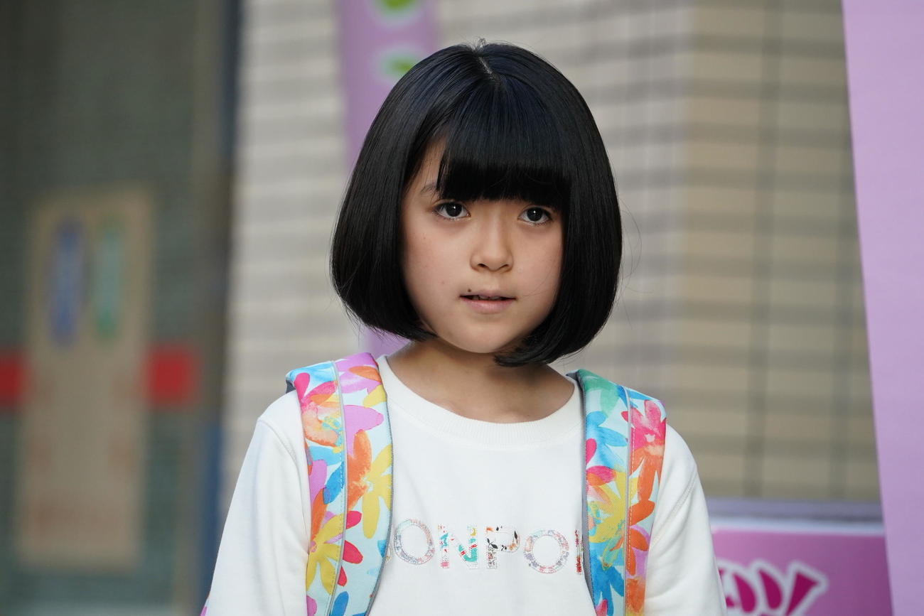 日本テレビ系連続ドラマ「二月の勝者－絶対合格の教室－」に生徒役で出演する市川ぼたん
