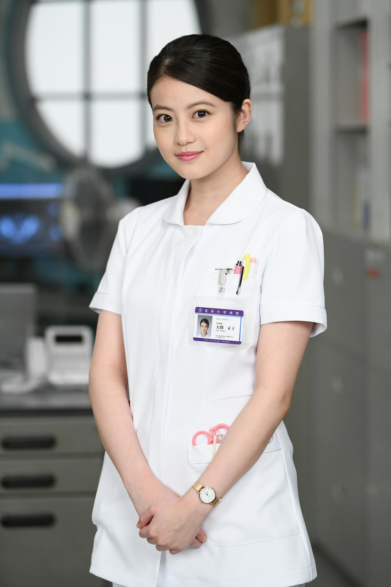 テレビ朝日系ドラマ「ドクターX～外科医・大門未知子～」に出演する今田美桜