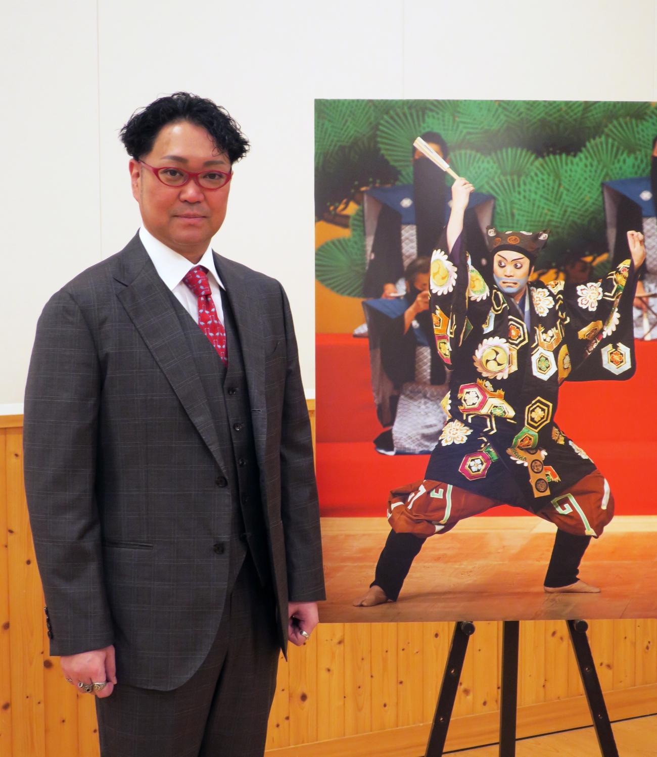 歌舞伎座「十月大歌舞伎」への意気込みを語る尾上松緑