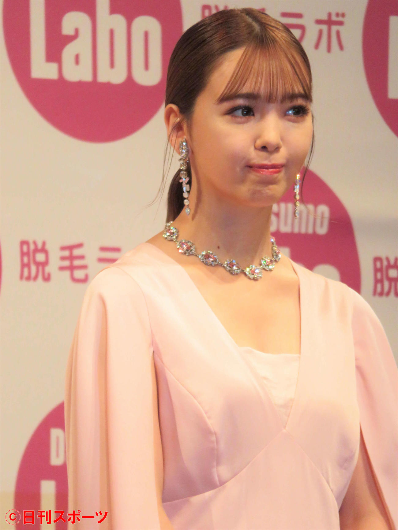 「脱毛ラボ・プロエディション新発売＆新CM発表会」に出席した藤田ニコル（撮影・三須佳夏）