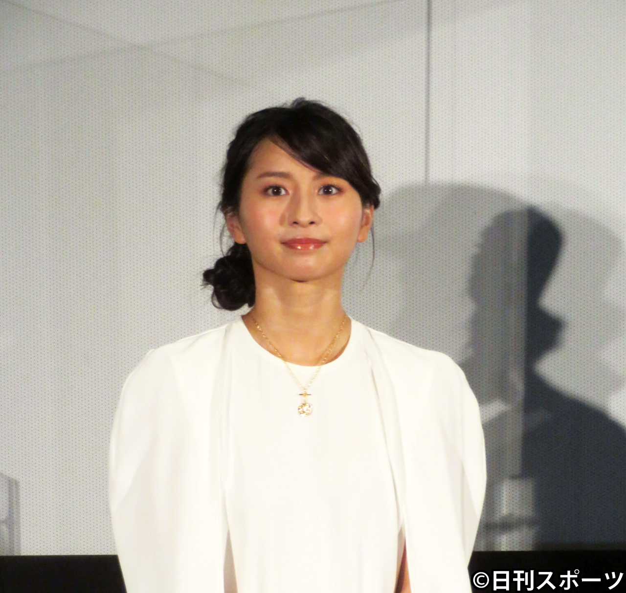 「DIVOC－12」完成披露試写会に登壇したロン・モンロウ（撮影・村上幸将）