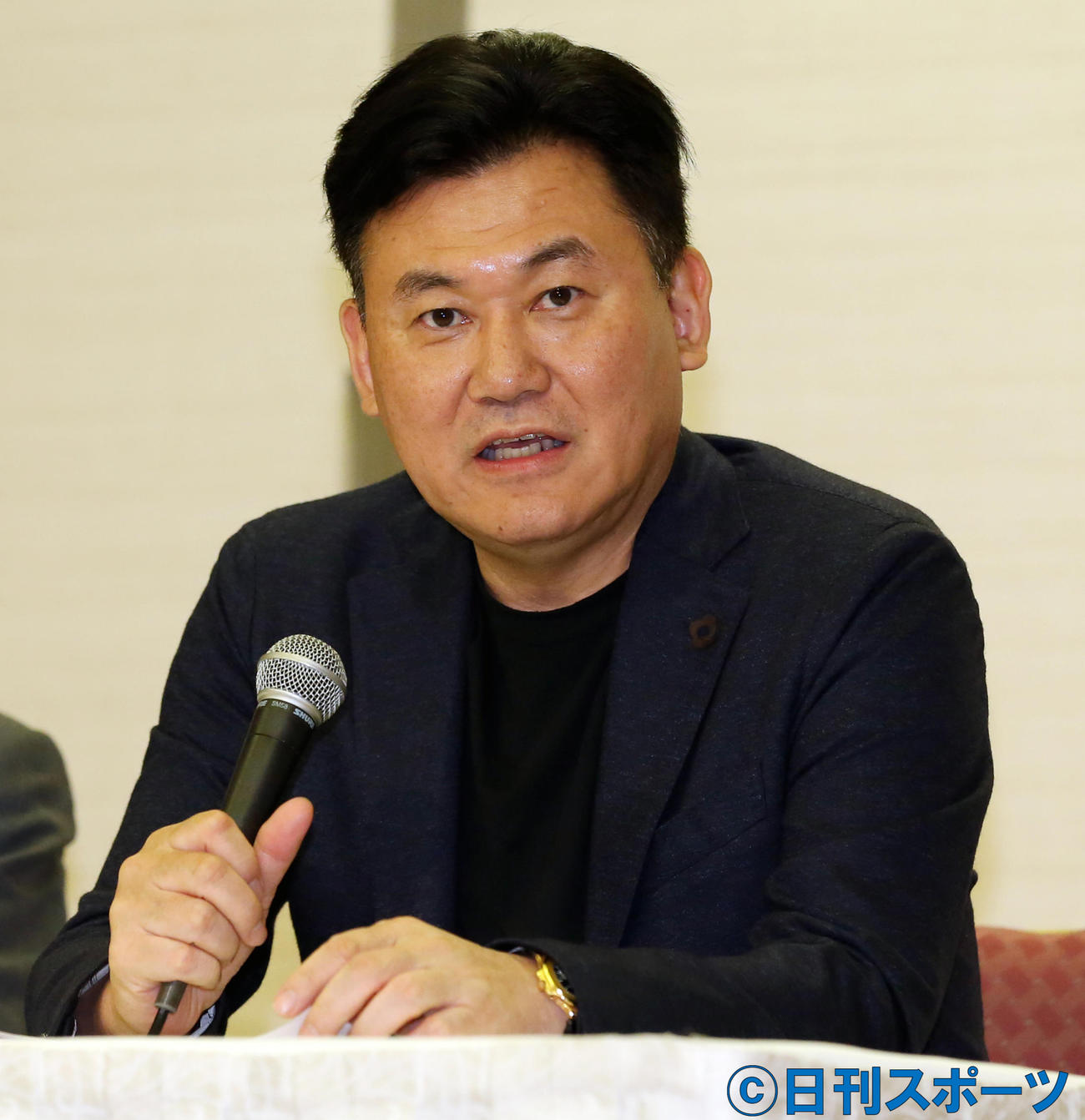 楽天三木谷浩史氏（2019年9月撮影）