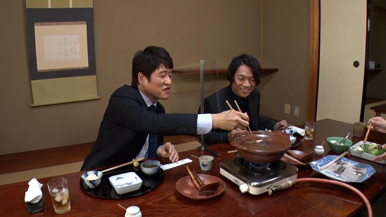 左から林修氏、伊沢拓司（ABCテレビ提供）