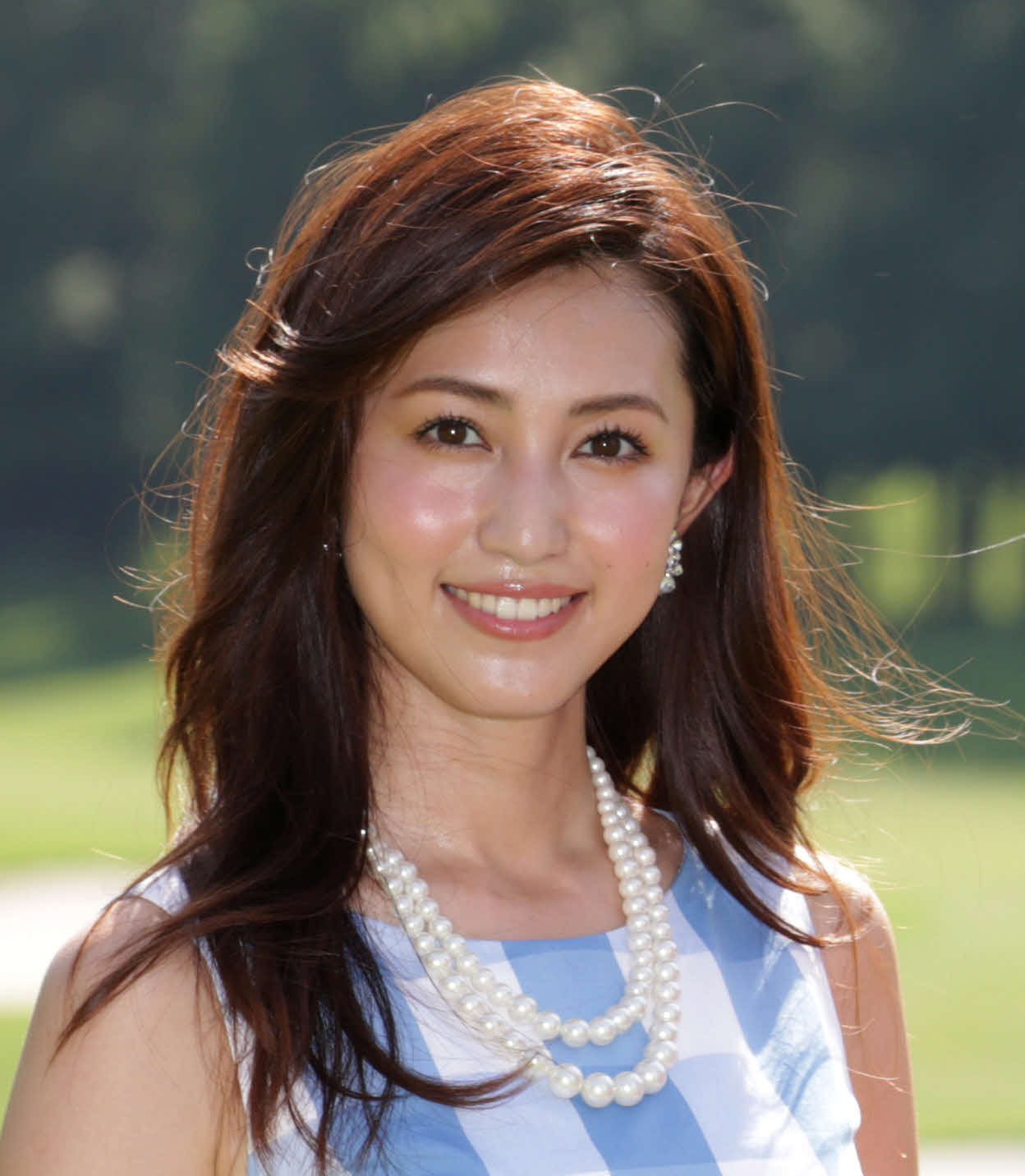 フジテレビの榎並大二郎アナウンサーの妻・有村実樹＝2015年7月