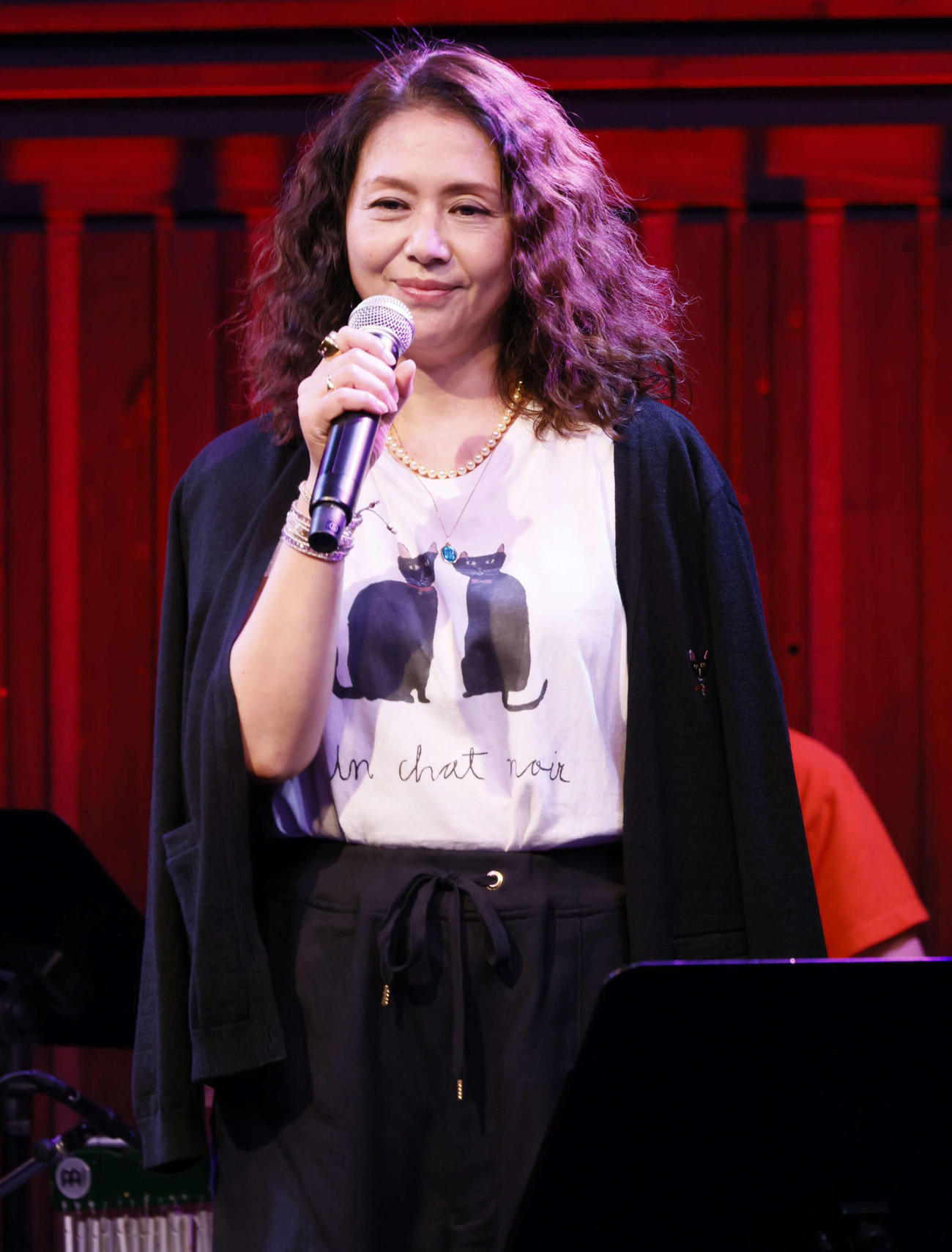 オンラインライブイベント「いぬねこなかまフェス2021～動物愛護週間をオンラインで盛り上げよう～」に出演した小泉今日子