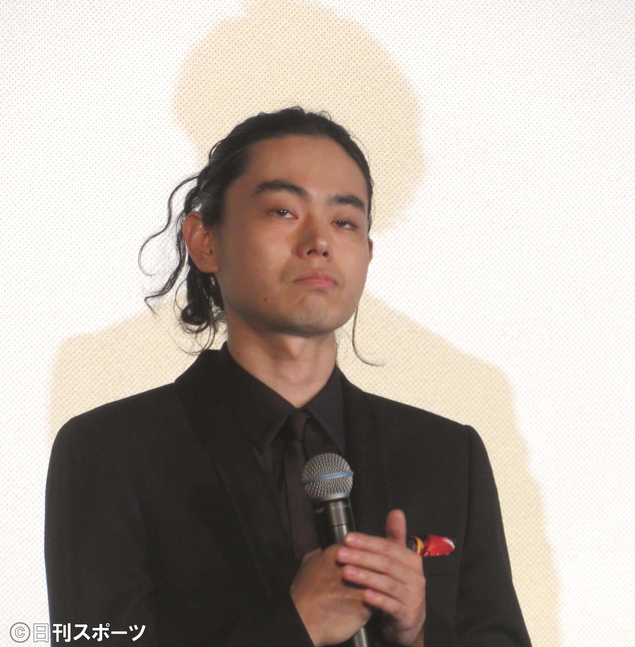 映画「CUBE　一度入ったら、最後」完成披露試写会に登壇した菅田将暉（撮影・村上幸将）