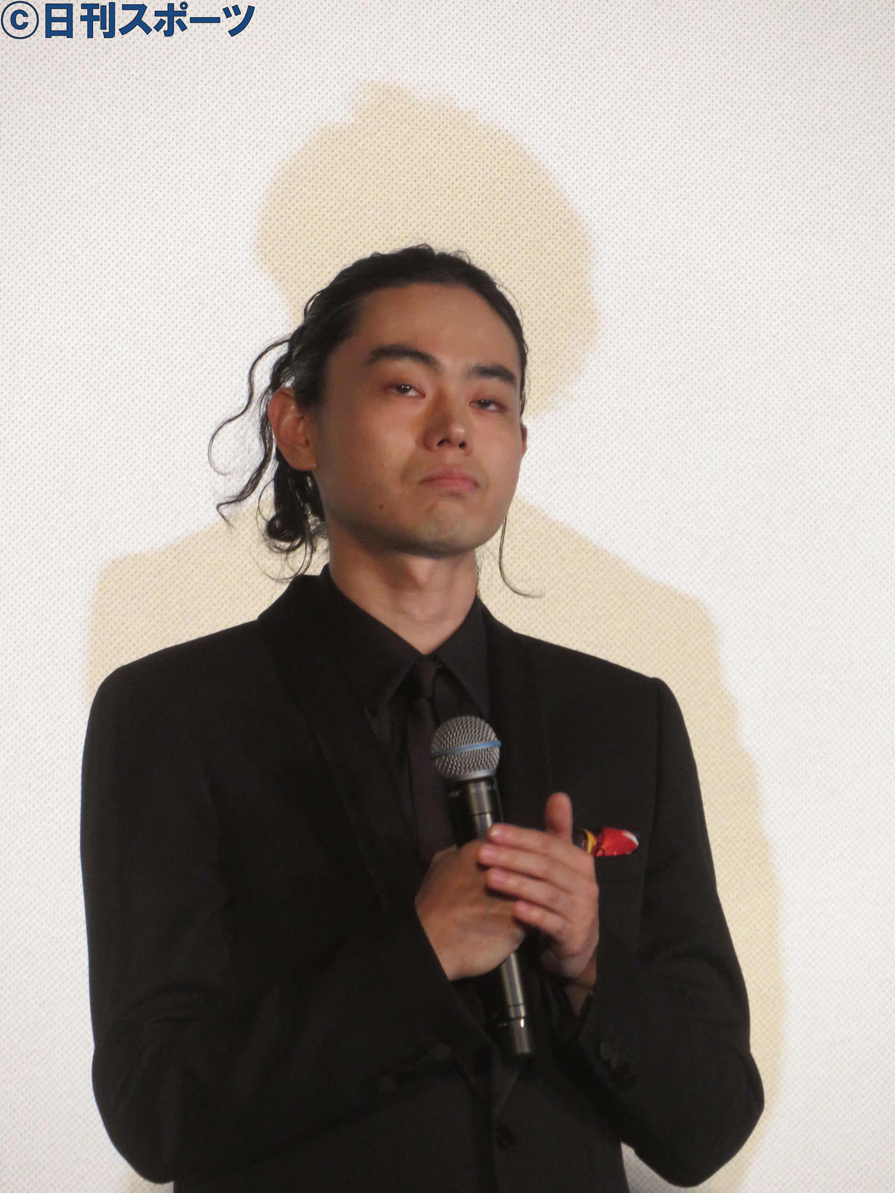 映画「CUBE　一度入ったら、最後」完成披露試写会に登壇した菅田将暉（撮影・村上幸将）