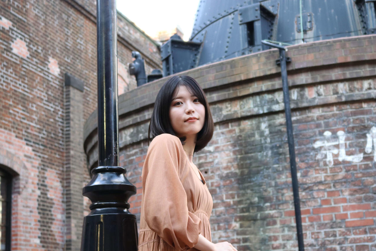 SNSの総フォロワー数が100万人を超え注目の女優羽柴なつみ（撮影・小林憲治）