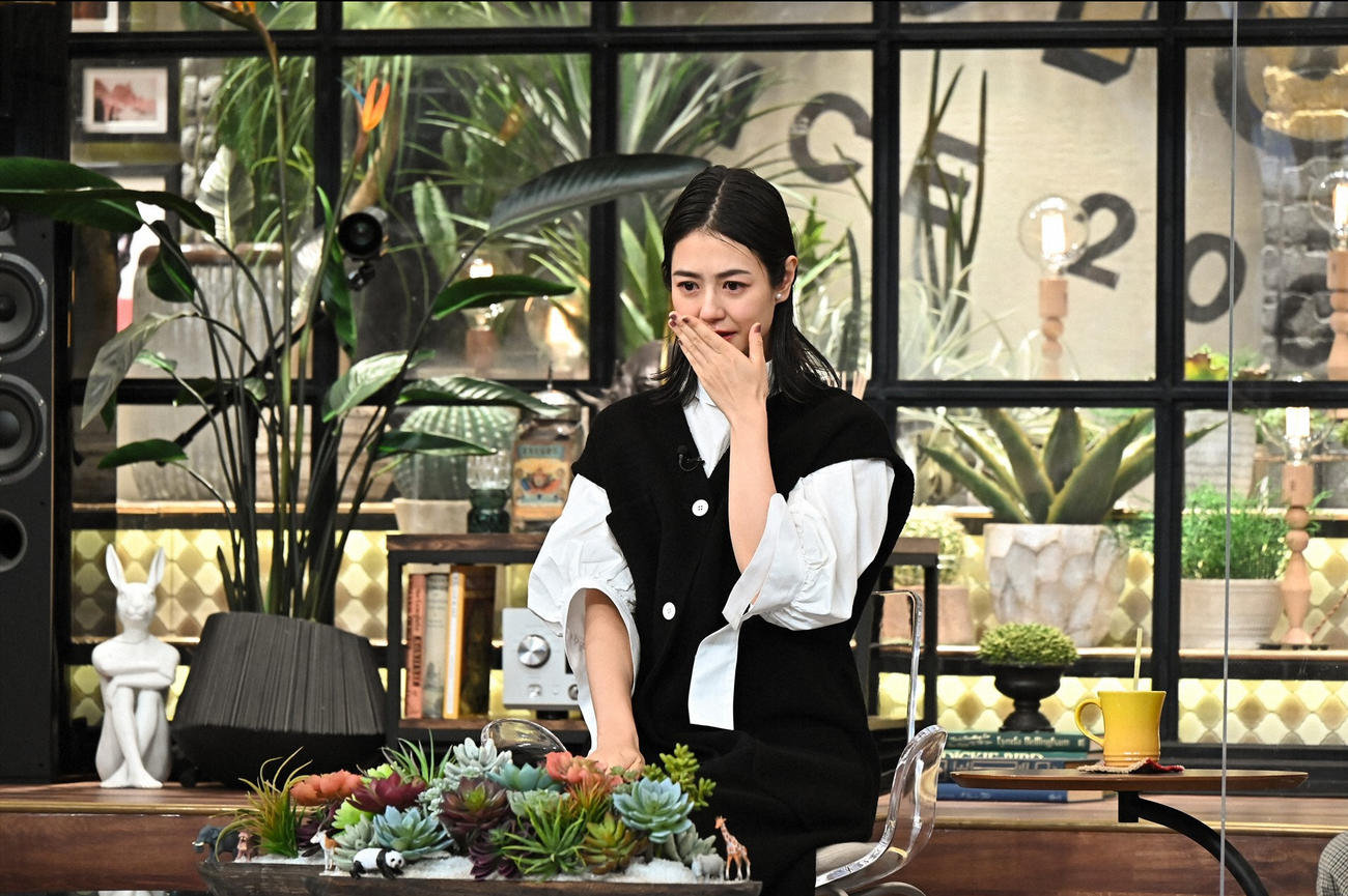 TBS系「A－Studio＋」に出演する夏目三久（C）TBS）