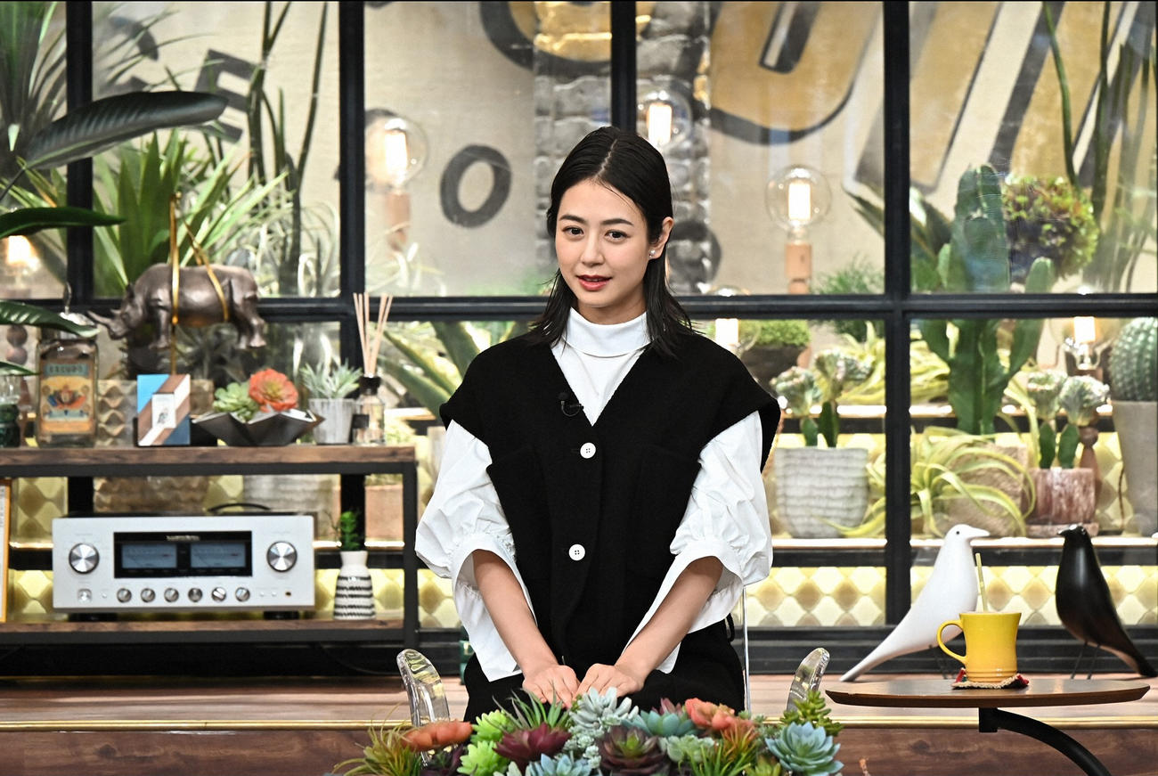 TBS系「A－Studio＋」に出演する夏目三久（C）TBS）