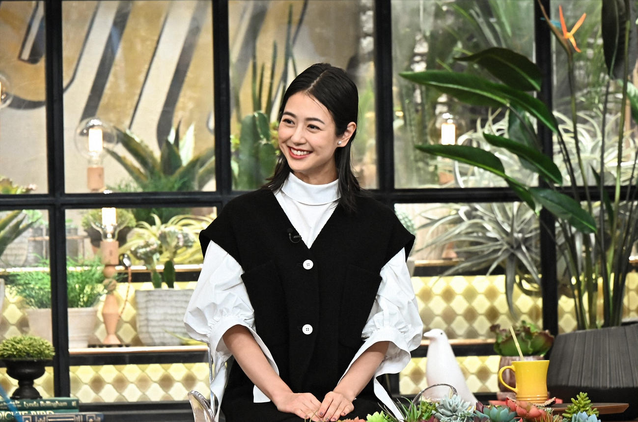 TBS系「A－Studio＋」に出演する夏目三久（C）TBS）