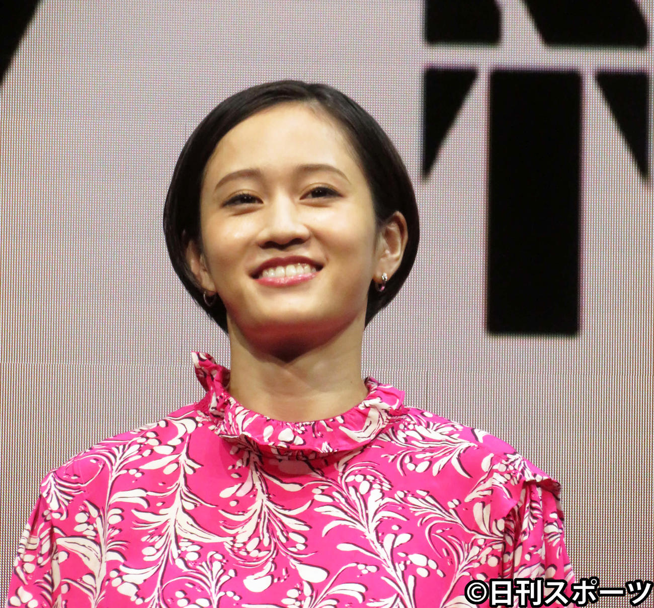 「007／ノー・タイム・トゥ・ダイ」バーチャルイベントに参加した前田敦子（撮影・村上幸将）