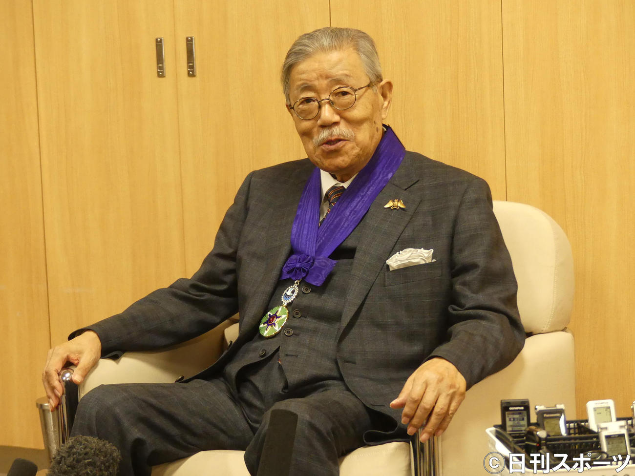 さいとう・たかを氏（19年10月）