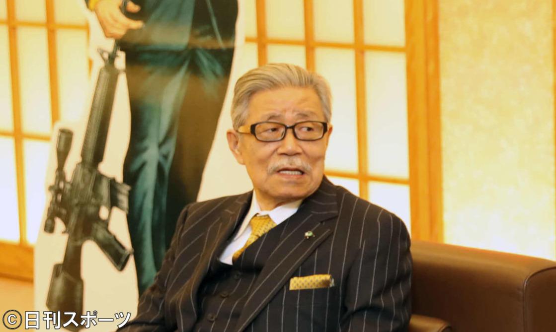 さいとう・たかを氏（2018年4月撮影）