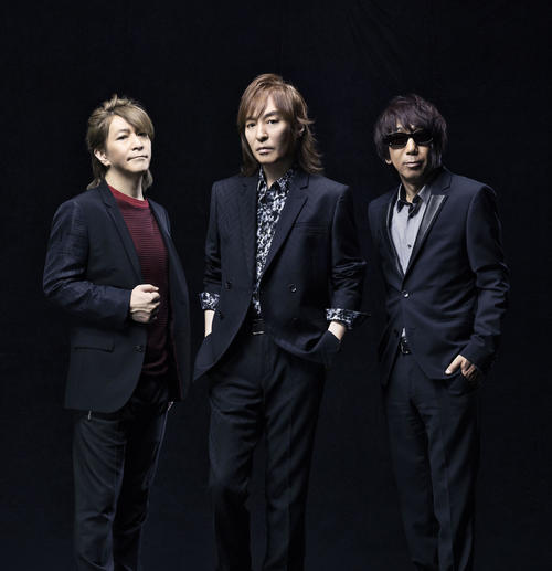 6年ぶりの“再起動”を発表したTM NETWORK。左から小室哲哉、宇都宮隆、木根尚登