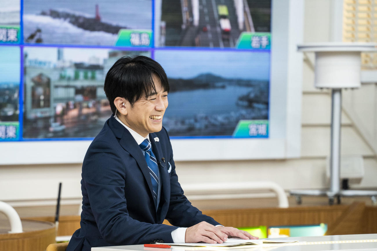 「THE TIME，」で総合司会を務める同局安住紳一郎アナウンサー（C）TBS