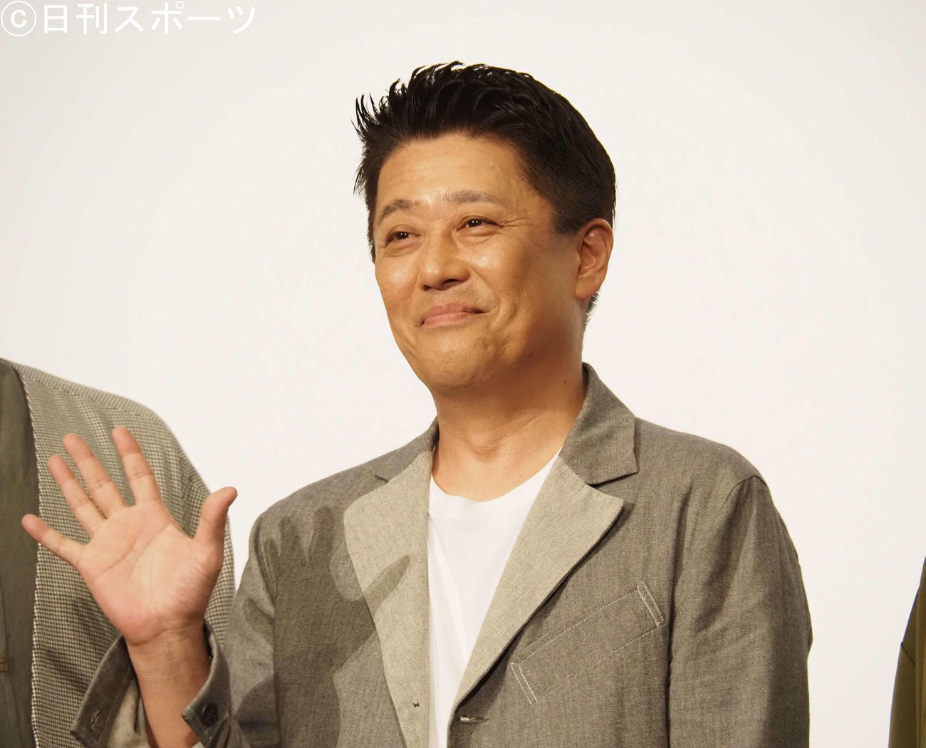 映画「リクはよわくない」公開記念舞台あいさつに出席した坂上忍（撮影・遠藤尚子）