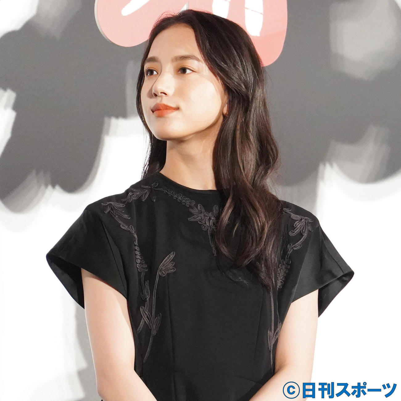 映画「護られなかった者たちへ」のイベントに登壇した、清原果耶（撮影・佐藤勝亮）