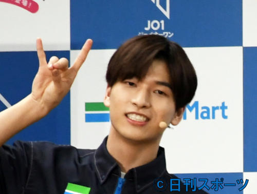 JO1の金城碧海(2020年6月撮影)