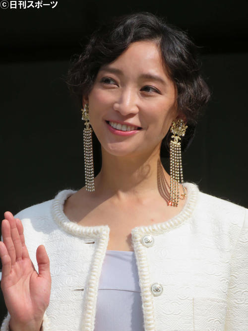「フランス映画祭2021横浜」のラインアップ記者会見に登壇した杏(撮影・三須佳夏)