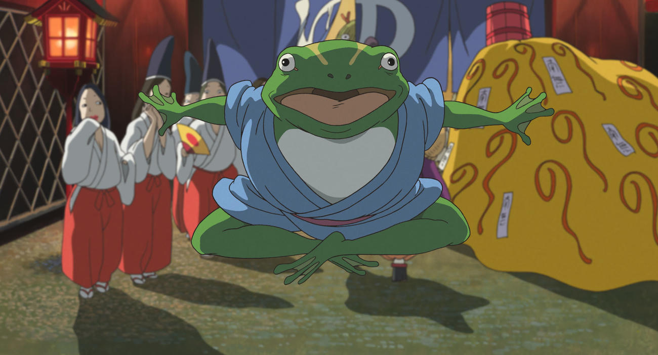 舞台「千と千尋の神隠し」の青蛙（C）2001　Studio　Ghibli・NDDTM