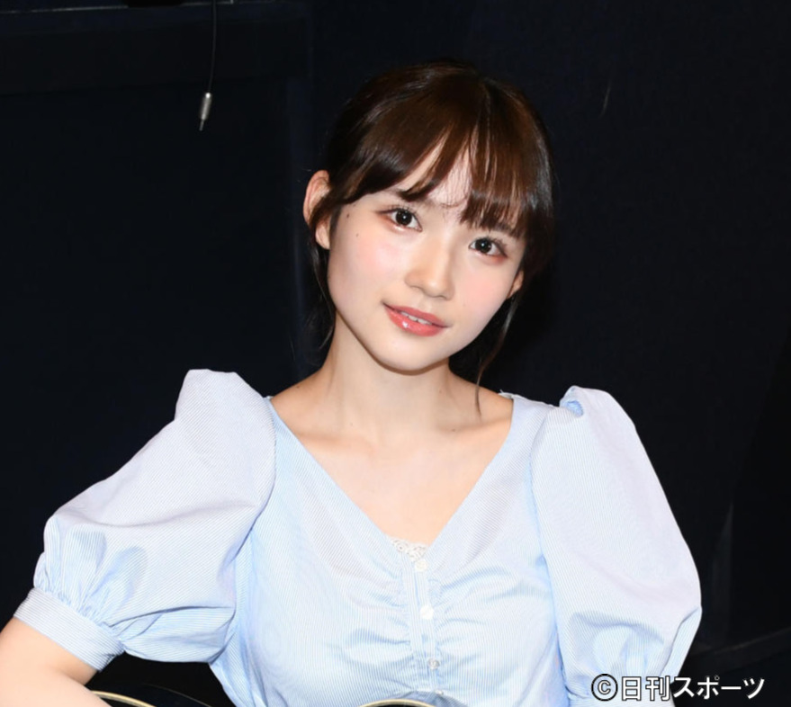 矢作萌夏（2021年7月撮影）