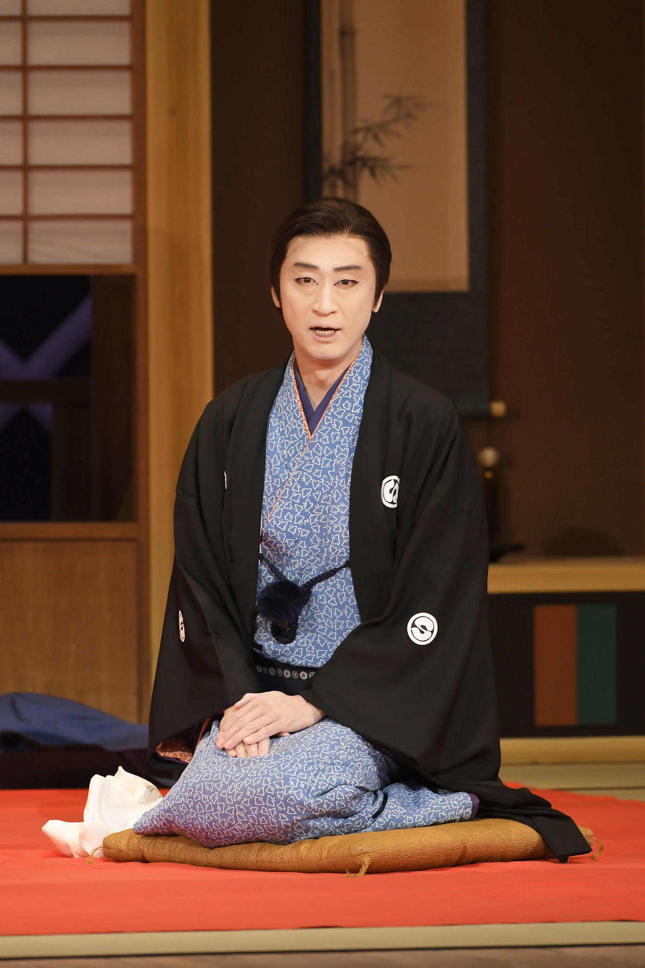 体調不良から復帰した喜多村緑郎は「小梅と一重」などに出演（松竹提供）
