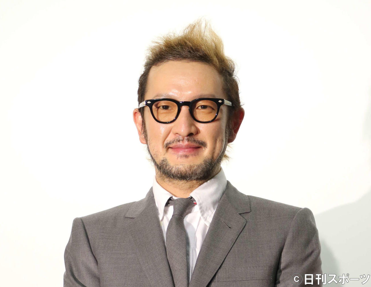 アッバス・キアロスタミ監督作品の特集上映「そしてキアロスタミはつづく」の初日舞台あいさつに出席した中村獅童（2021年10月16日撮影）