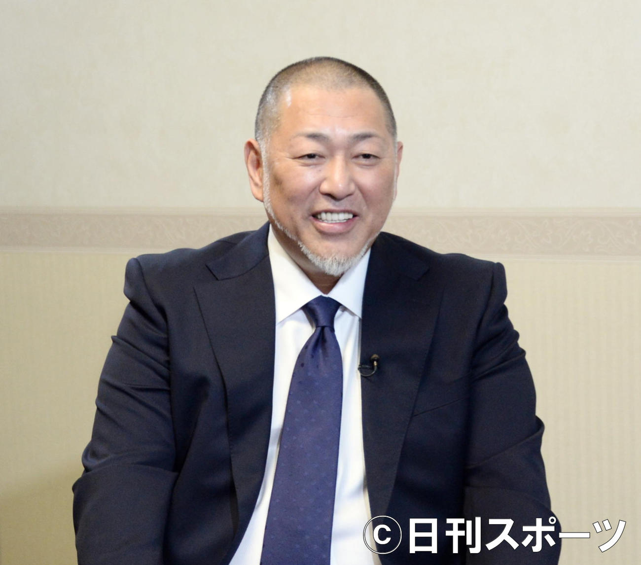 清原和博氏（2019年10月撮影）