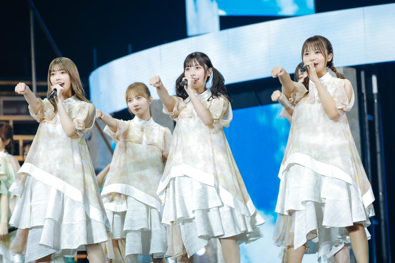 全国ツアー「全国おひさま化計画2021」千秋楽公演を開催した日向坂46
