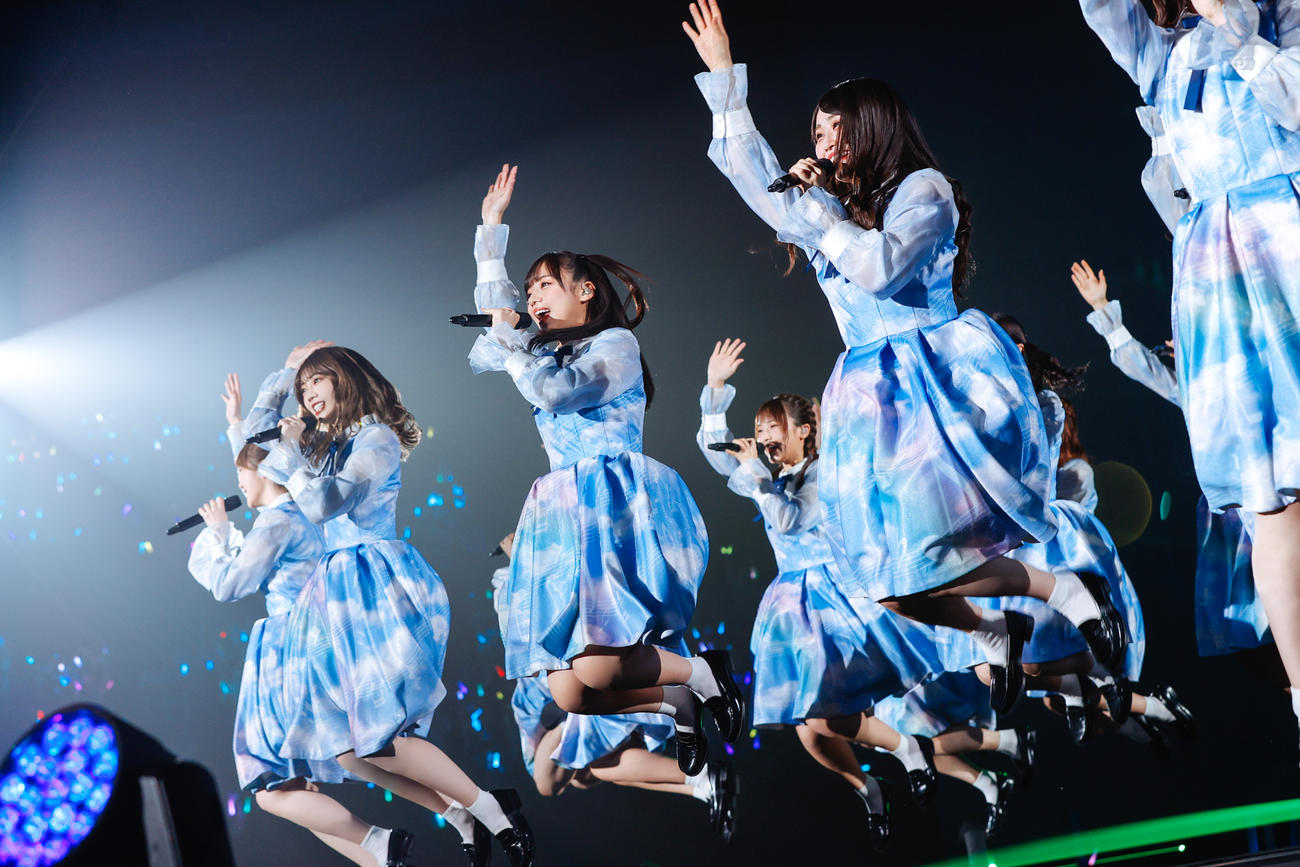 全国ツアー「全国おひさま化計画2021」千秋楽公演を開催した日向坂46