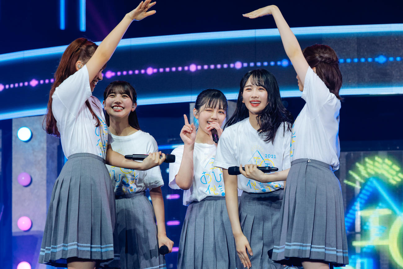 全国ツアー「全国おひさま化計画2021」千秋楽公演を開催した日向坂46