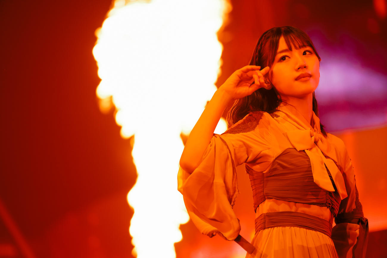 全国ツアー「全国おひさま化計画2021」千秋楽公演を開催した日向坂46の佐々木美玲